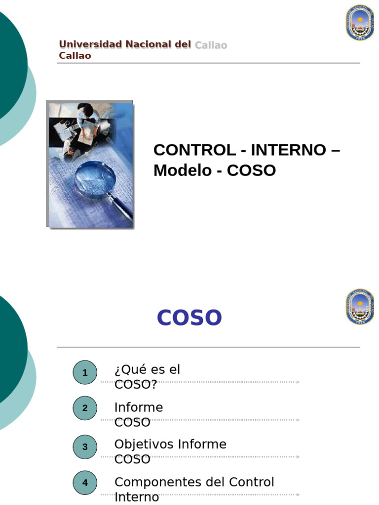 Presentación Coso I, Coso II y Coso III-2018 | PDF | Riesgo ...
