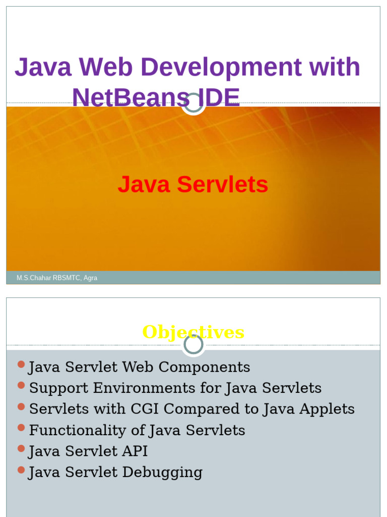 Java Servlet Development Guide | PDF | Web Server | Internet & Web