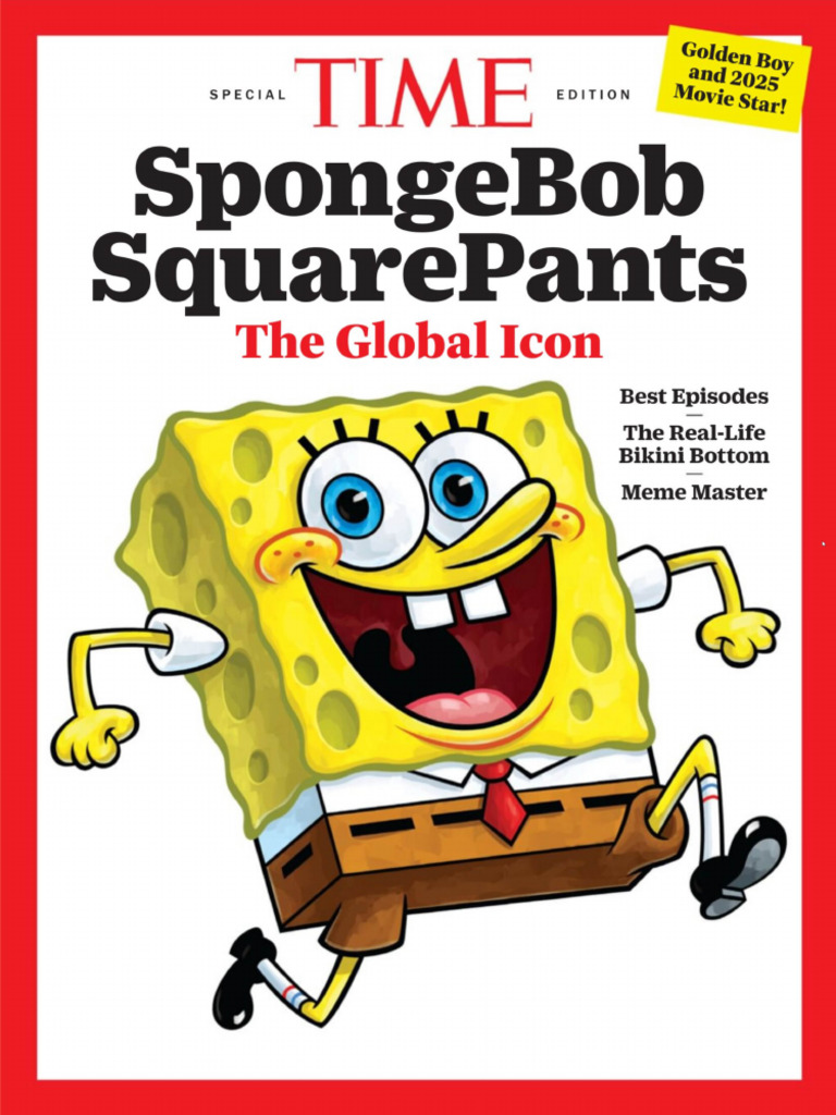 Time - SpongeBob Square Pants The Global Icon 2025 Ebooksyard | PDF
