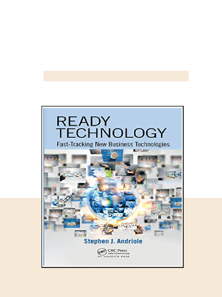 Ready Technology 1st Edition Stephen J Andriole Complete Edition | PDF ...