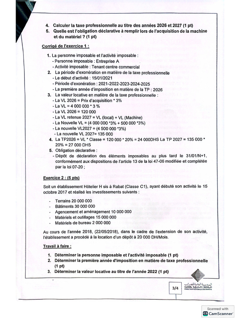 Corrig TP 1 PDF