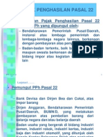 Pajak Penghasilan, Pasal 22 Dan 24