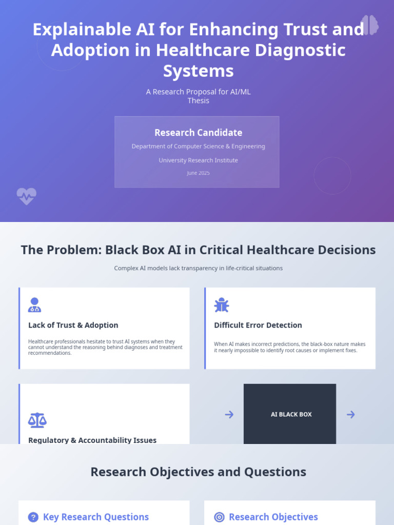 Explainable AI in Healthcare Diagnostics | PDF | Artificial ...