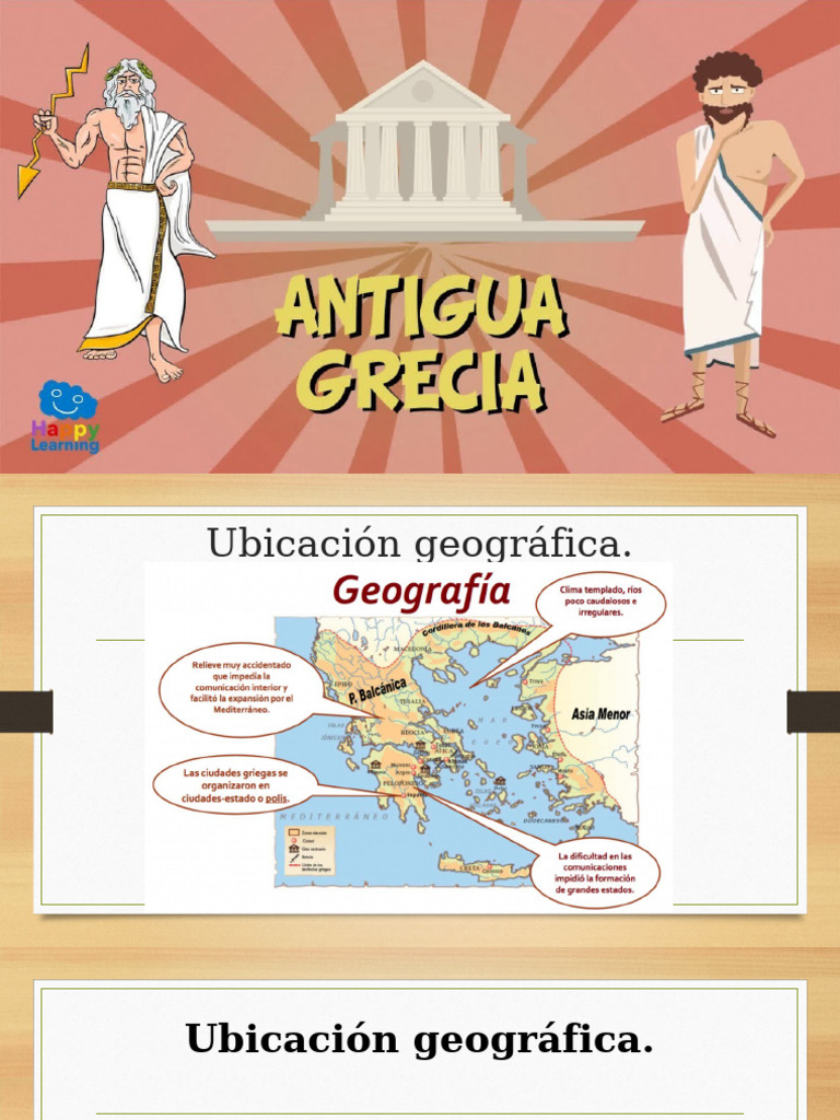 Geografía y Cultura de la Antigua Grecia | PDF | Antigua Grecia