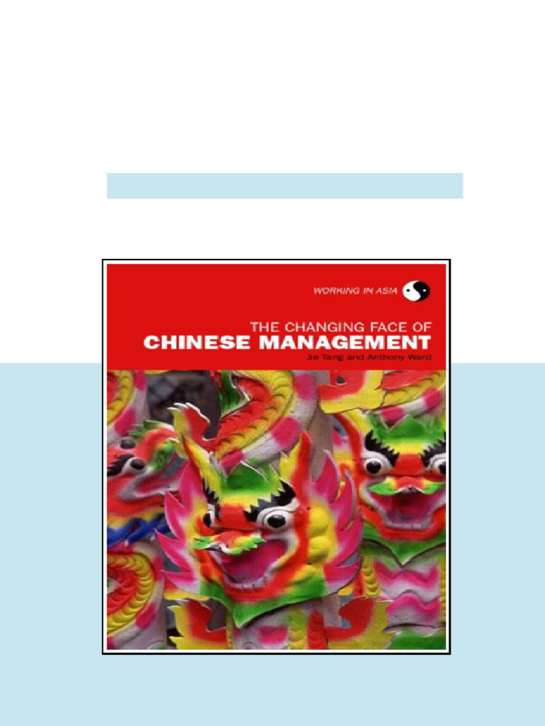 The Changing Face of Chinese Management Tang Jie - ebook and textbook ...