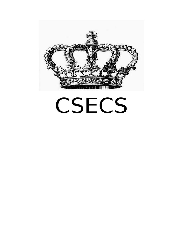 CSECS | PDF