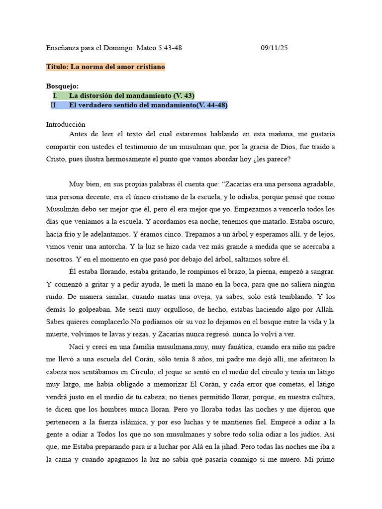 Documento Sin Título | PDF | Amor | Jesús