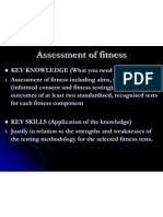 Chapter 9 Assessment of Fitness