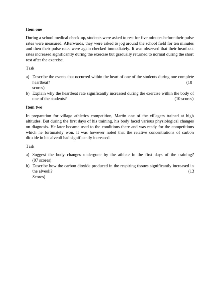 End of S.5 Term III Items Transport | PDF