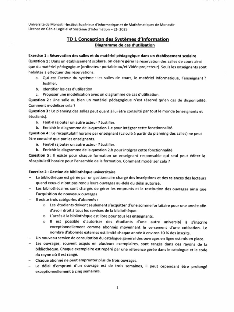 TD1 | PDF