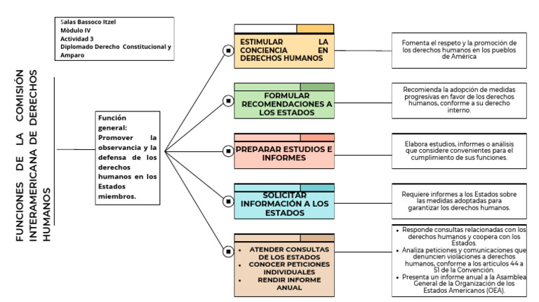 Funciones de la CIDH en Derechos Humanos | PDF | Derechos humanos ...