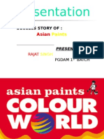 Success Full Story of Asian Paints by Rajat Katiyar