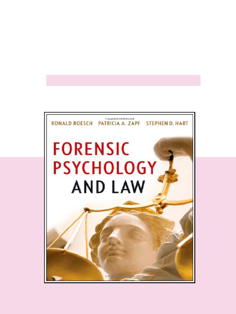 Forensic Psychology and Law 1st Edition Ronald Roesch - ebook and ...