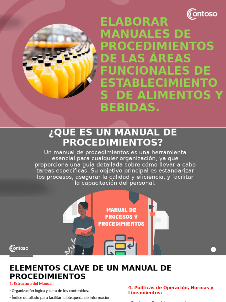 Manuales de Procedimientos en Alimentos | PDF | Alimentos | Cocina