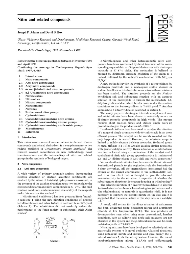 NITRO REVIEW intelligence overview