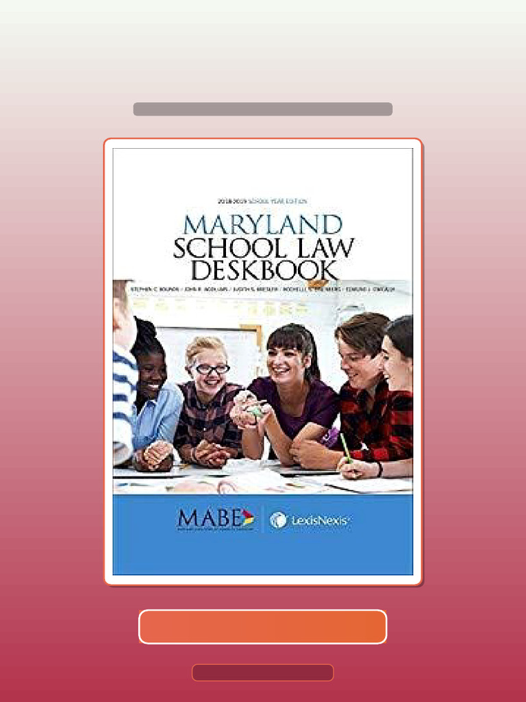 Test Bank for Maryland School Law Deskbook | PDF | Multiple Choice