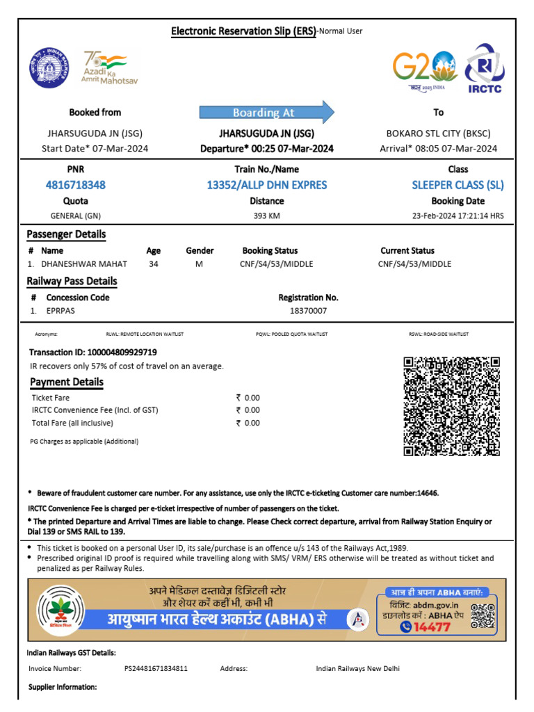 4816718348 | PDF | Identity Document | Payments