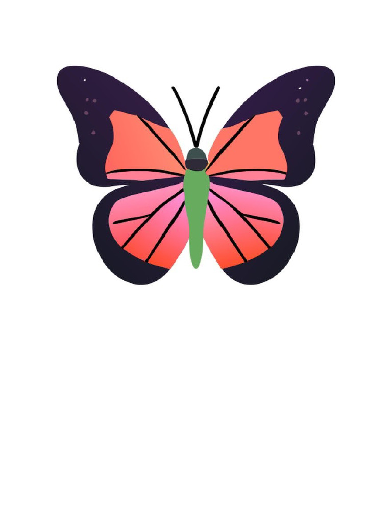 Mariposa Con Rosa | PDF