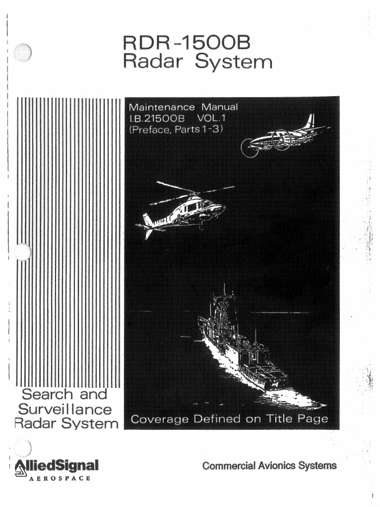 RDR-1500B Radar System | PDF