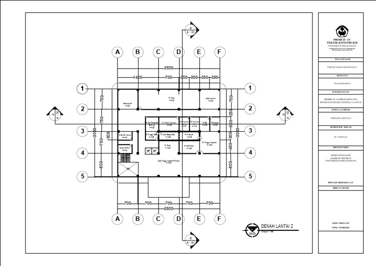2 DENAH LT 2 | PDF