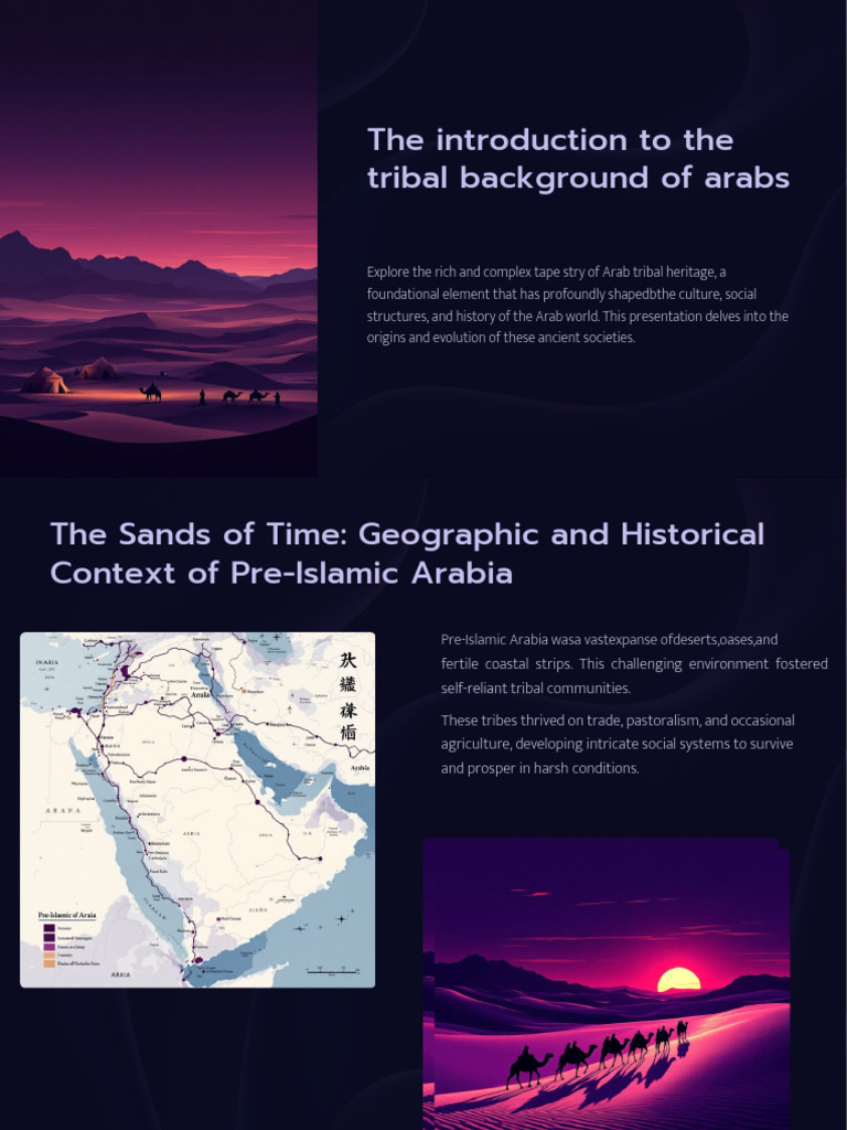 Unveiling The Roots An Introduction To Arab Tribal Background - PDF ...