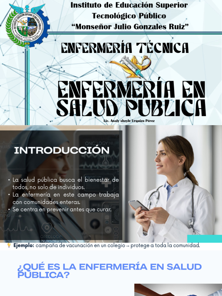 Enfermería en Salud Pública: Prevención y Equidad | PDF | Salud pública ...