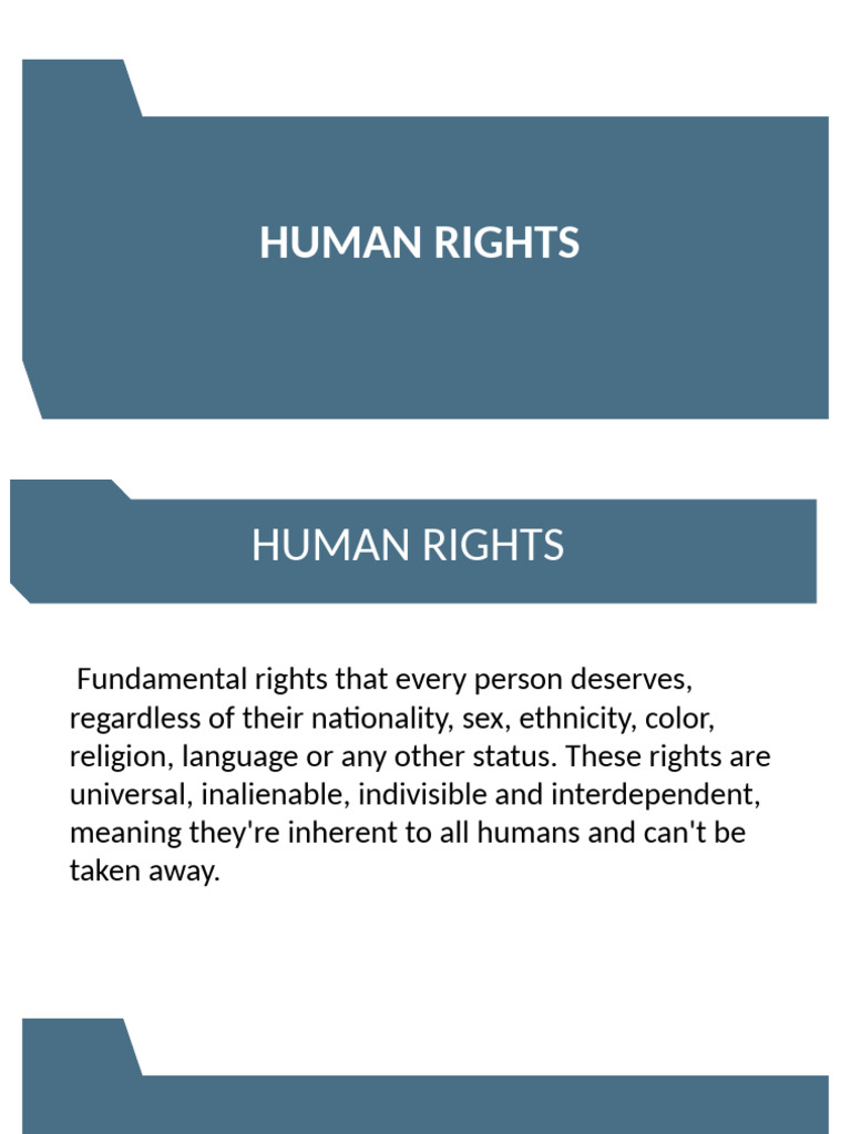 Understanding Fundamental Human Rights | PDF