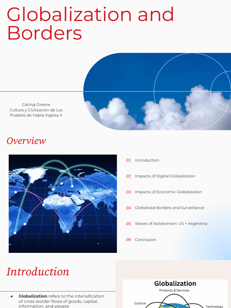 Globalization And Borders Pdf Globalization International Relations