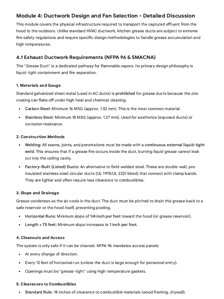 Module 4_Ductwork Design and Fan Selection | PDF | Duct (Flow ...