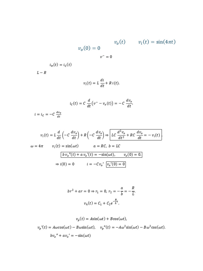 Deriving Op-Amp Voltage Model | PDF | Operational Amplifier | Applied ...