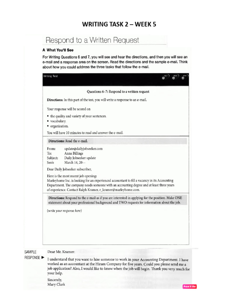 Week 5 - Writing Task 2 | PDF