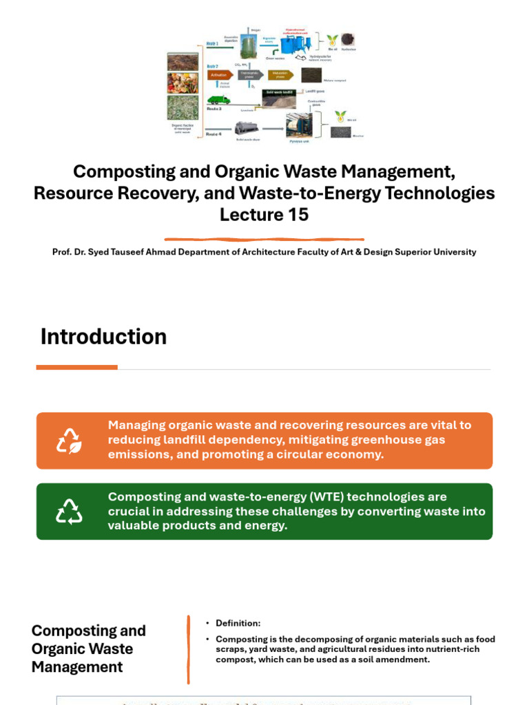 Composting and Waste-to-Energy Solutions | PDF | Biogas | Compost