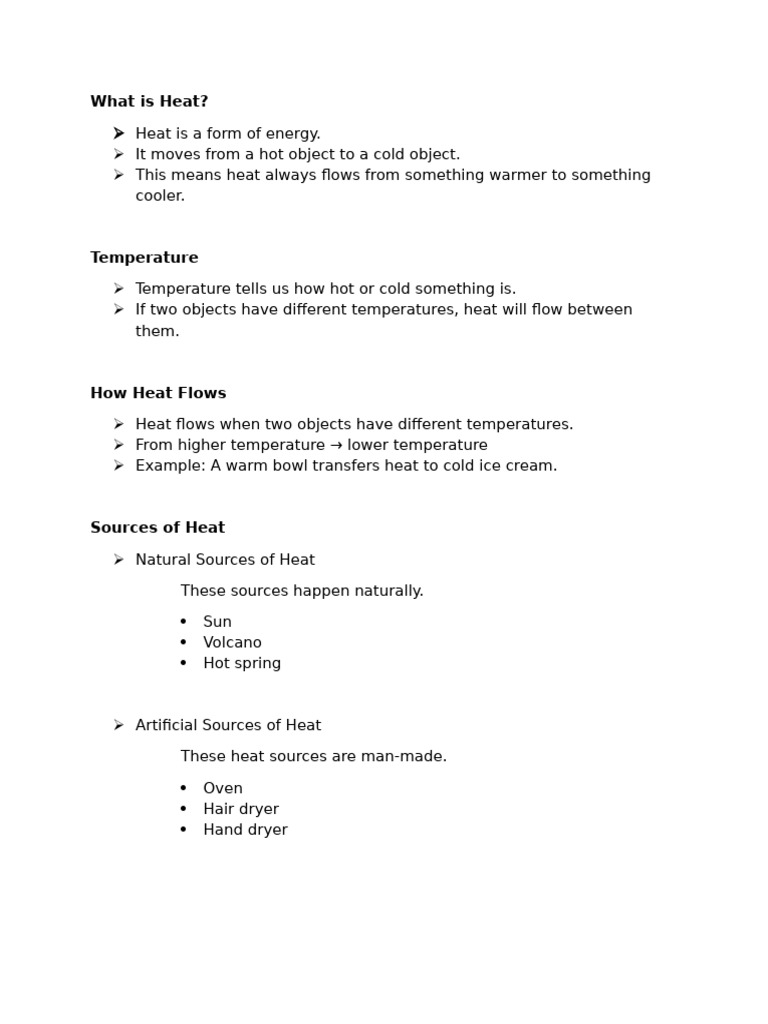 Heat Reviewer | PDF