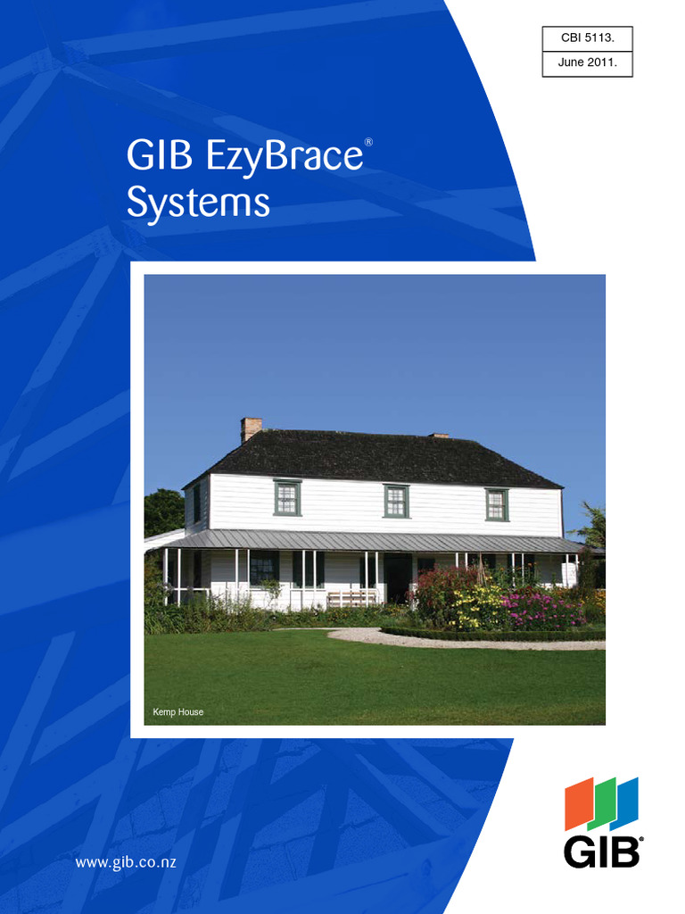 GIB EzyBrace® Systems Update 2014 | PDF | Drywall | Topography