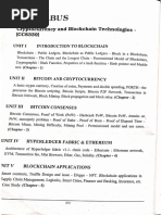 CCS339 Blockchain Technology Notes | PDF