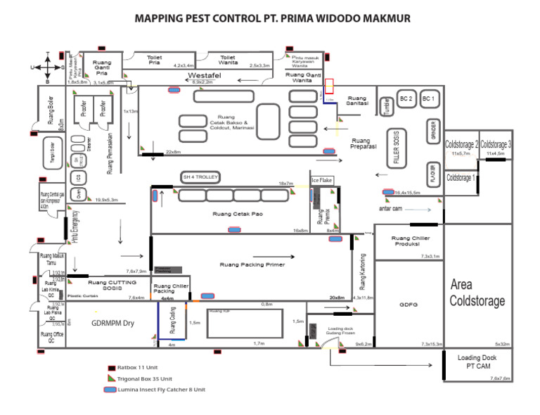 Layout of Food Processing Facility | PDF