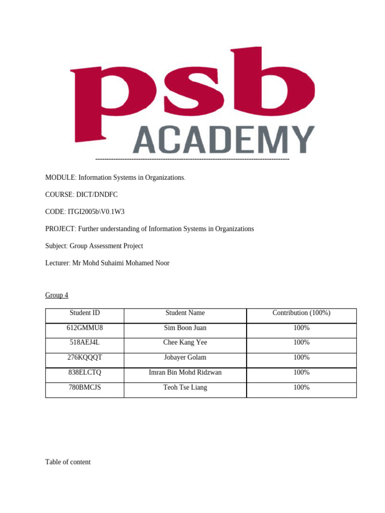 ISOG Project - Group 4 | PDF | Apple Inc. | I Phone
