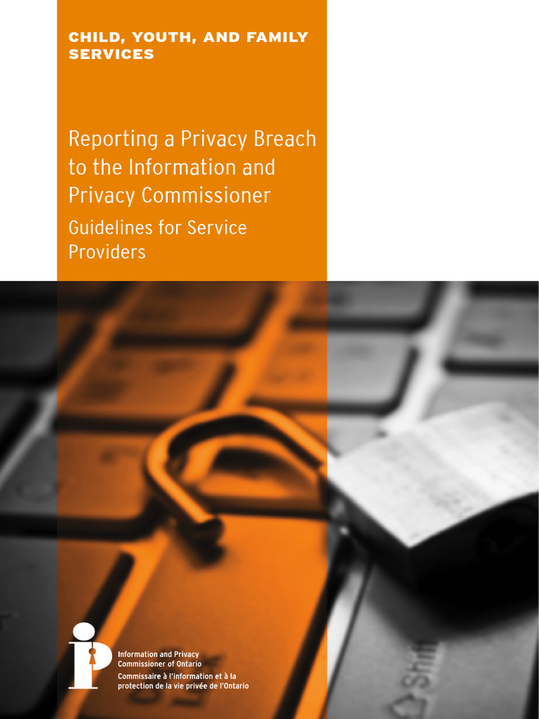 Cyfsa Reporting A Privacy Breach | PDF | Privacy | Justice