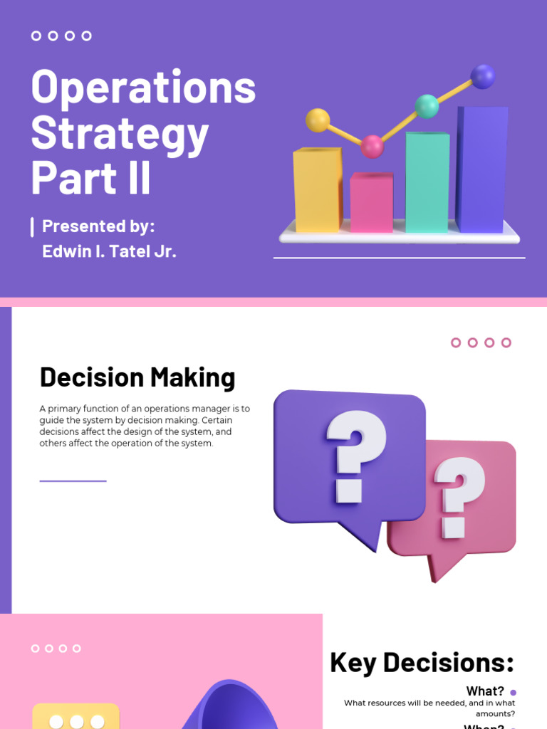 Operations Strategy Part 2 | PDF | Risk | Economics