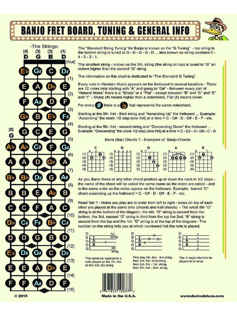 Banjo Fretboard | PDF