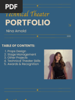 Master Prop List Template for Theatre | PDF
