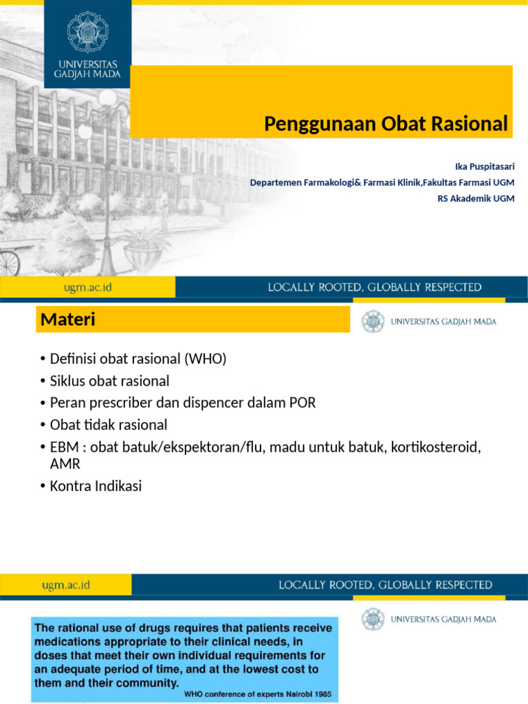 Obat Rasional Utk Puskesmas | PDF