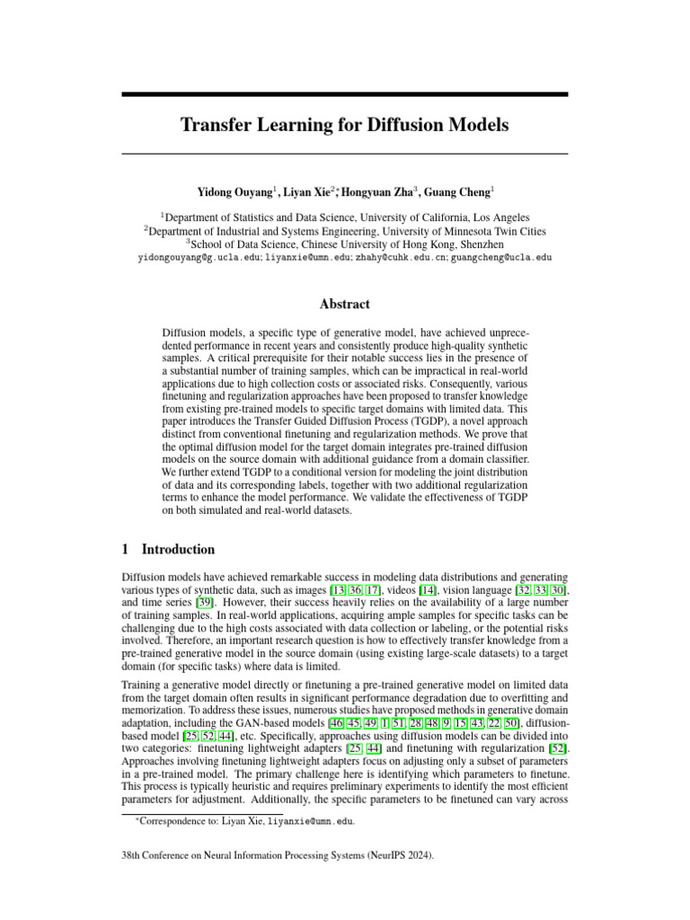 Transfer Learning For Di-3 | PDF | Sampling (Statistics) | Normal ...
