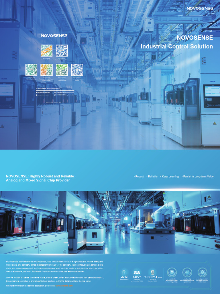 NOVOSENSE Industrial Control Solutions | PDF | Programmable Logic ...