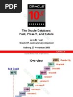 Oracle Past, Present, And Future