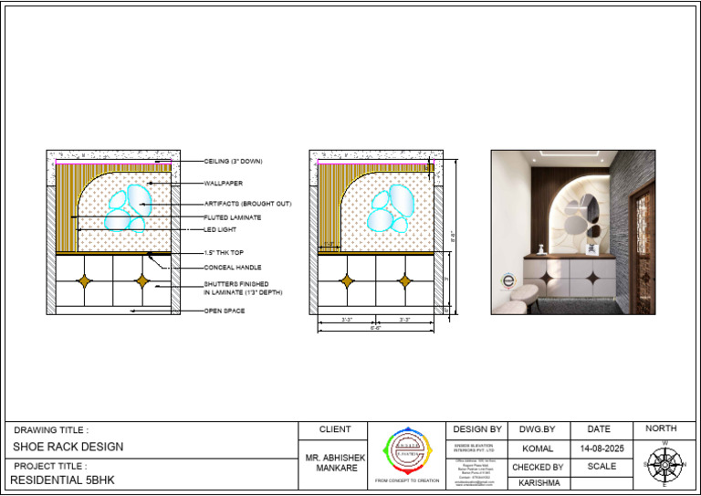North Shoe Rack Design Project | PDF