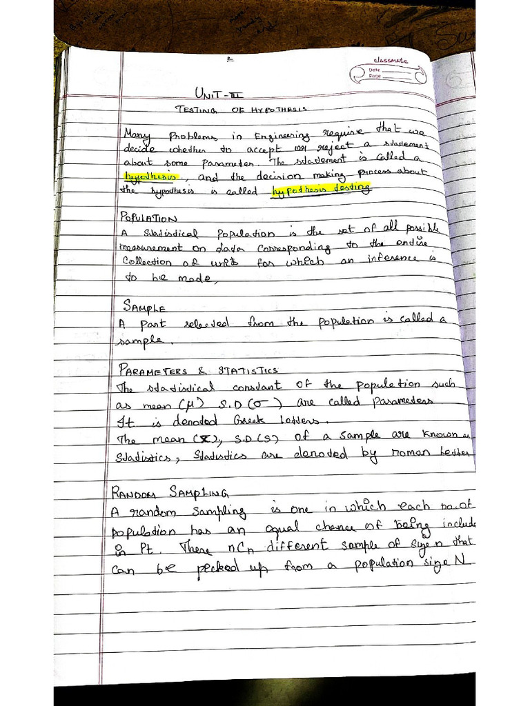 Unit 3 Notes | PDF