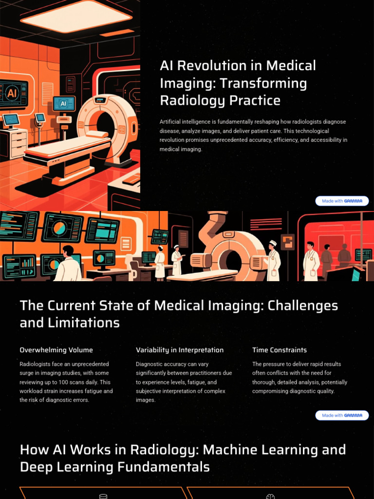 AI Transforming Radiology Practices | PDF | Radiology | Medical Imaging