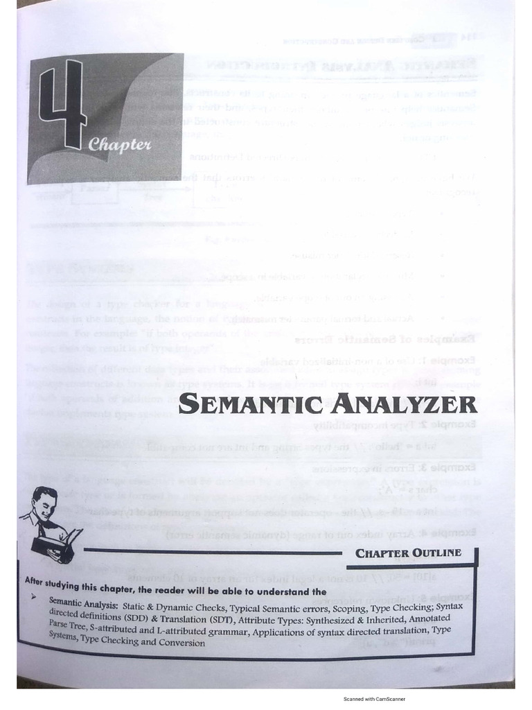 Unit 4 - Semantic Analyzer | PDF