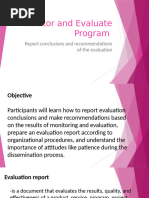 Writing Effective Evaluation Reports | PDF | Evaluation | Policy